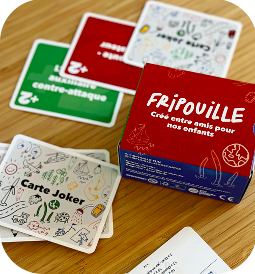 Fripouille en francais Education au développement durable. Fripouille est un jeu de cartes amusant pour enfants sur l’écologie.