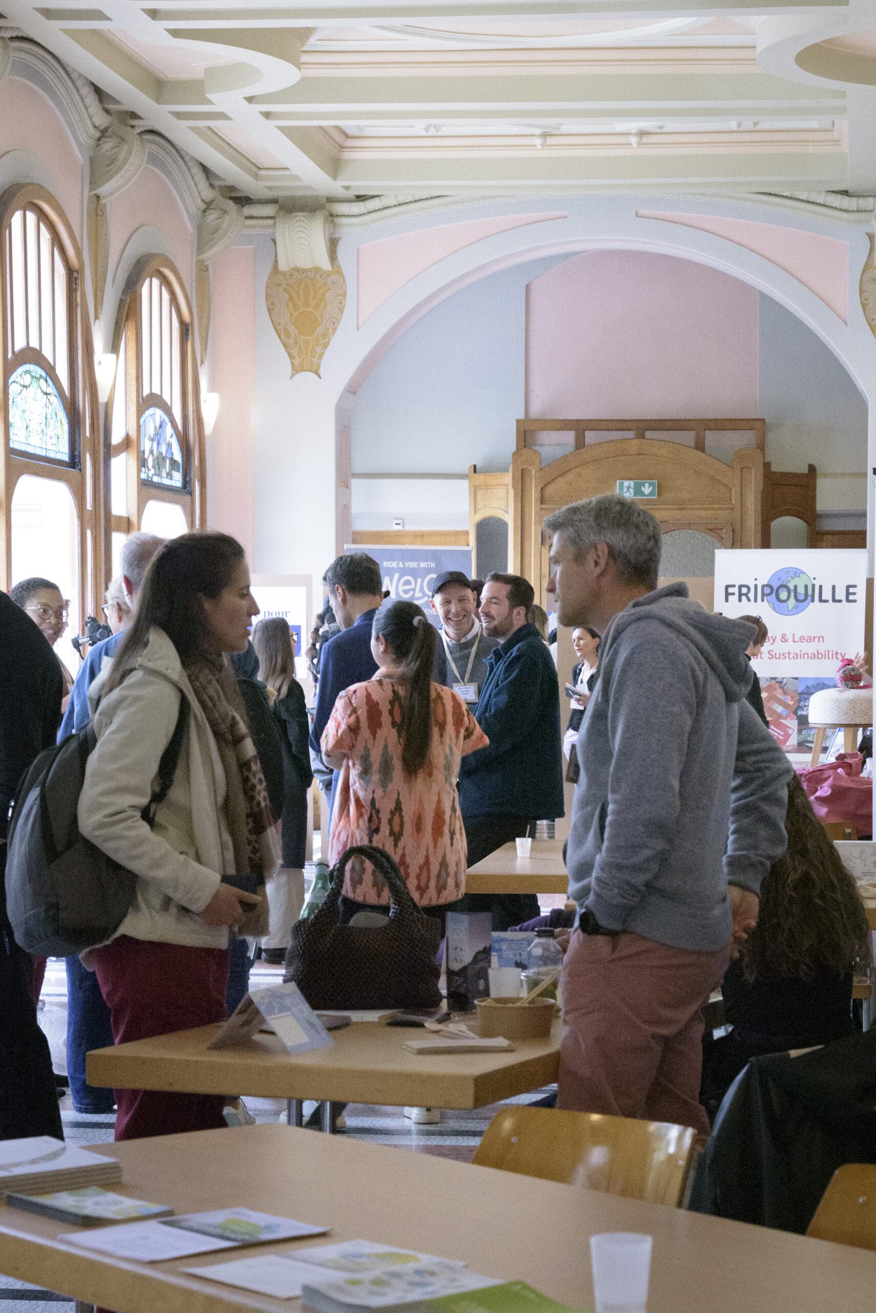 Fripouille au Forum Entreprendre pour régénérer. 