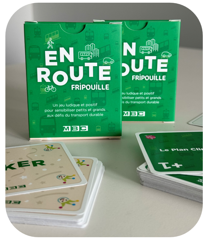Fripouille Creations En route Fripouille, création de jeu pour l'entreprise MBC