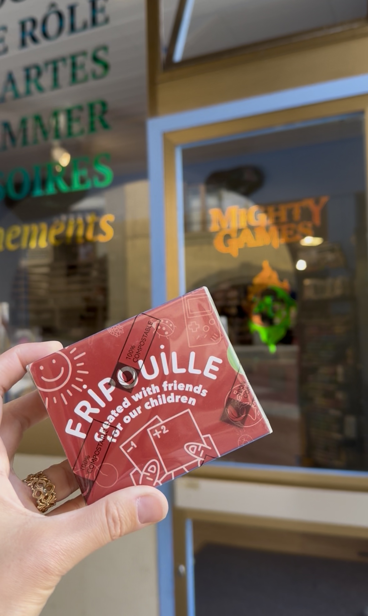 Fripouille Mighty Games Jeu éducatif sur l'écologie. Fripouille disponible dans les magasins de Lausanne