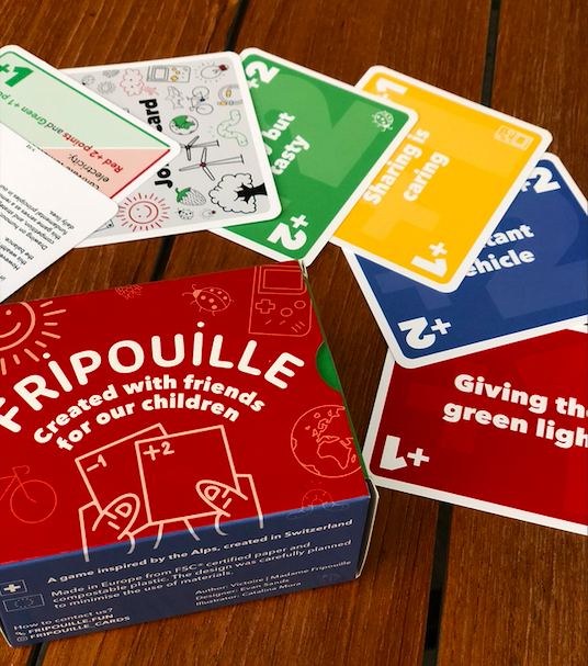 Fripouille EN Fripouille, more than a card game, a sustainability engagement tool
