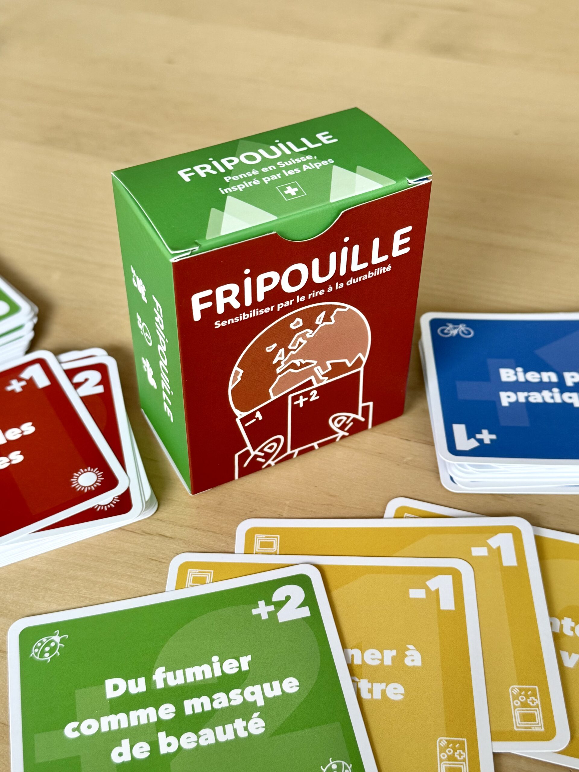 Fripouille, more than a card game, a sustainability engagement tool