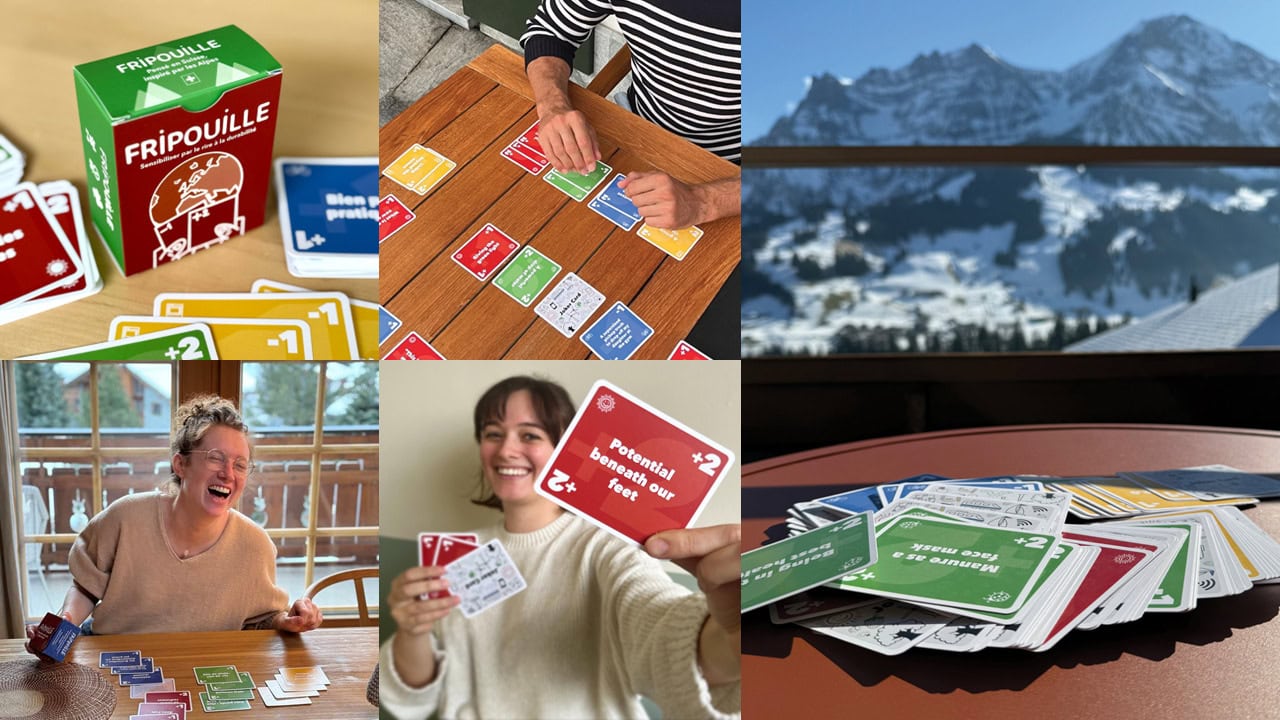 Fripouille, more than a card game, a sustainability engagement tool