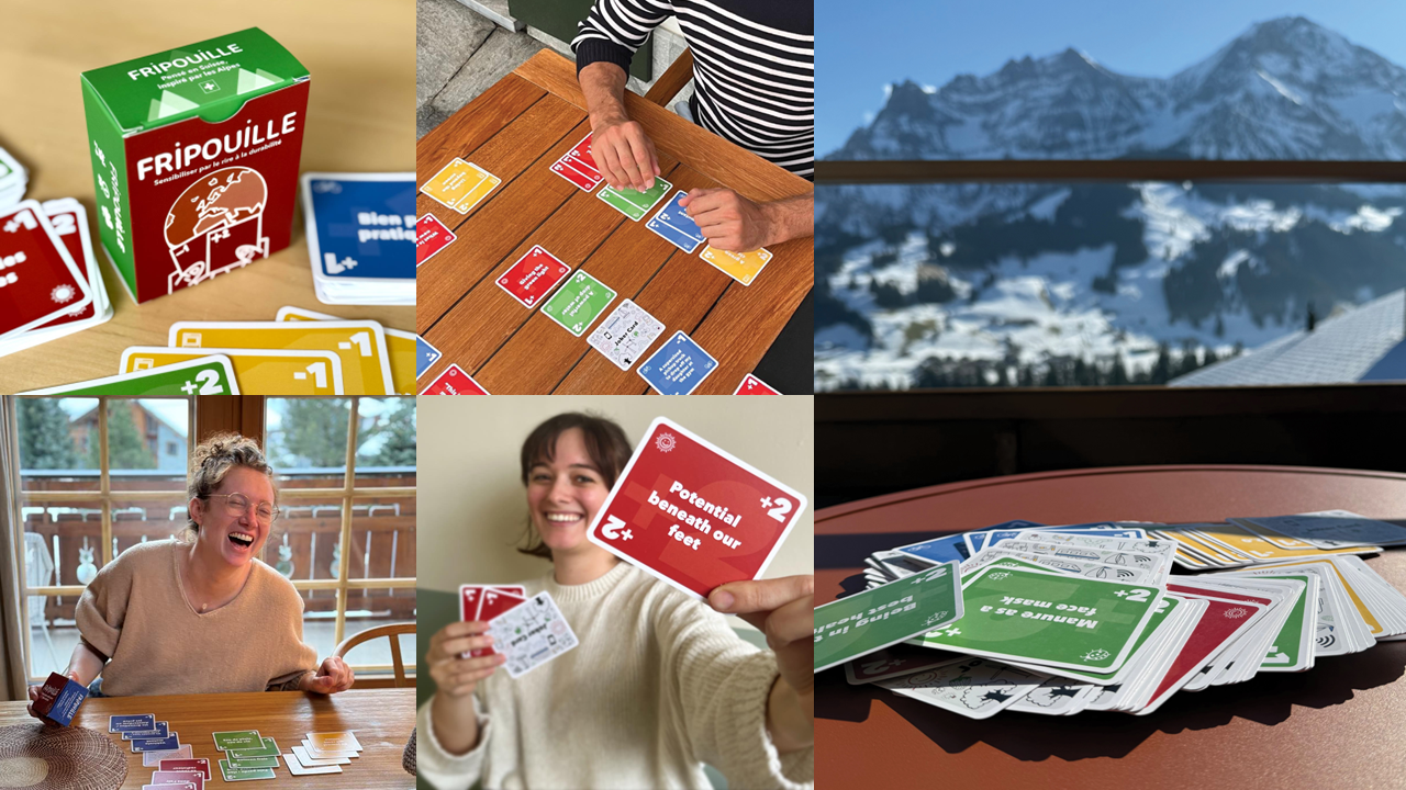 Fripouille, more than a card game, a sustainability engagement tool