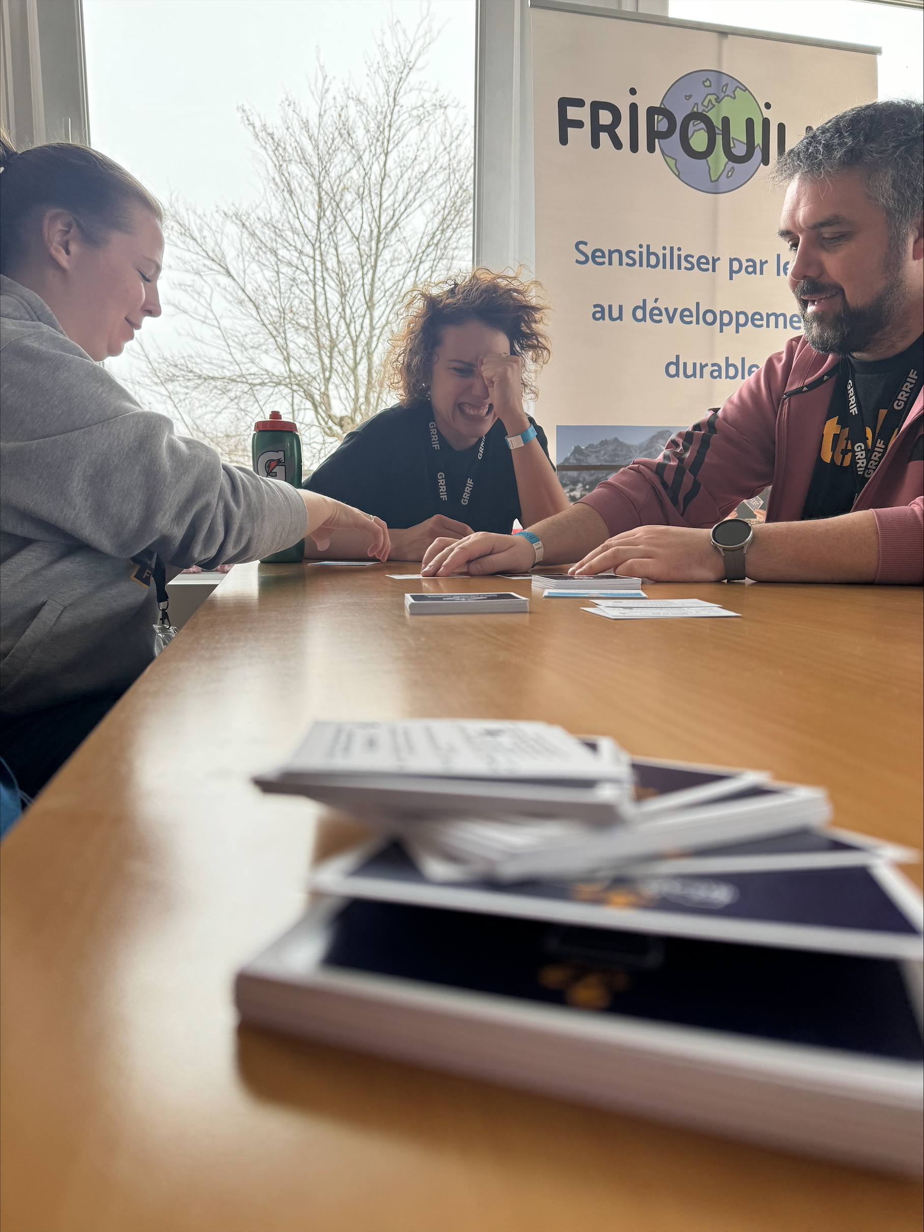 Gibb's jeu de cartes sensibilisant aux enjeux de consommation de l'eau