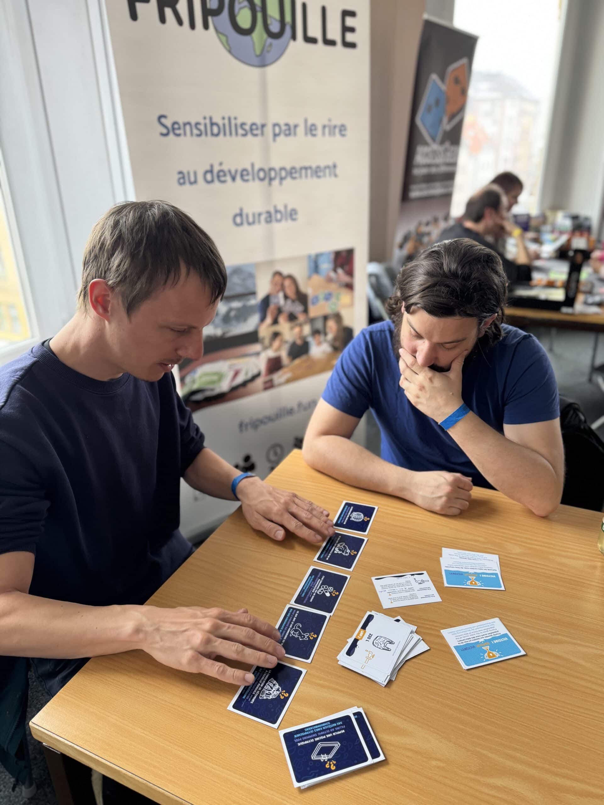 Gibb's jeu de cartes sensibilisant aux enjeux de consommation de l'eau