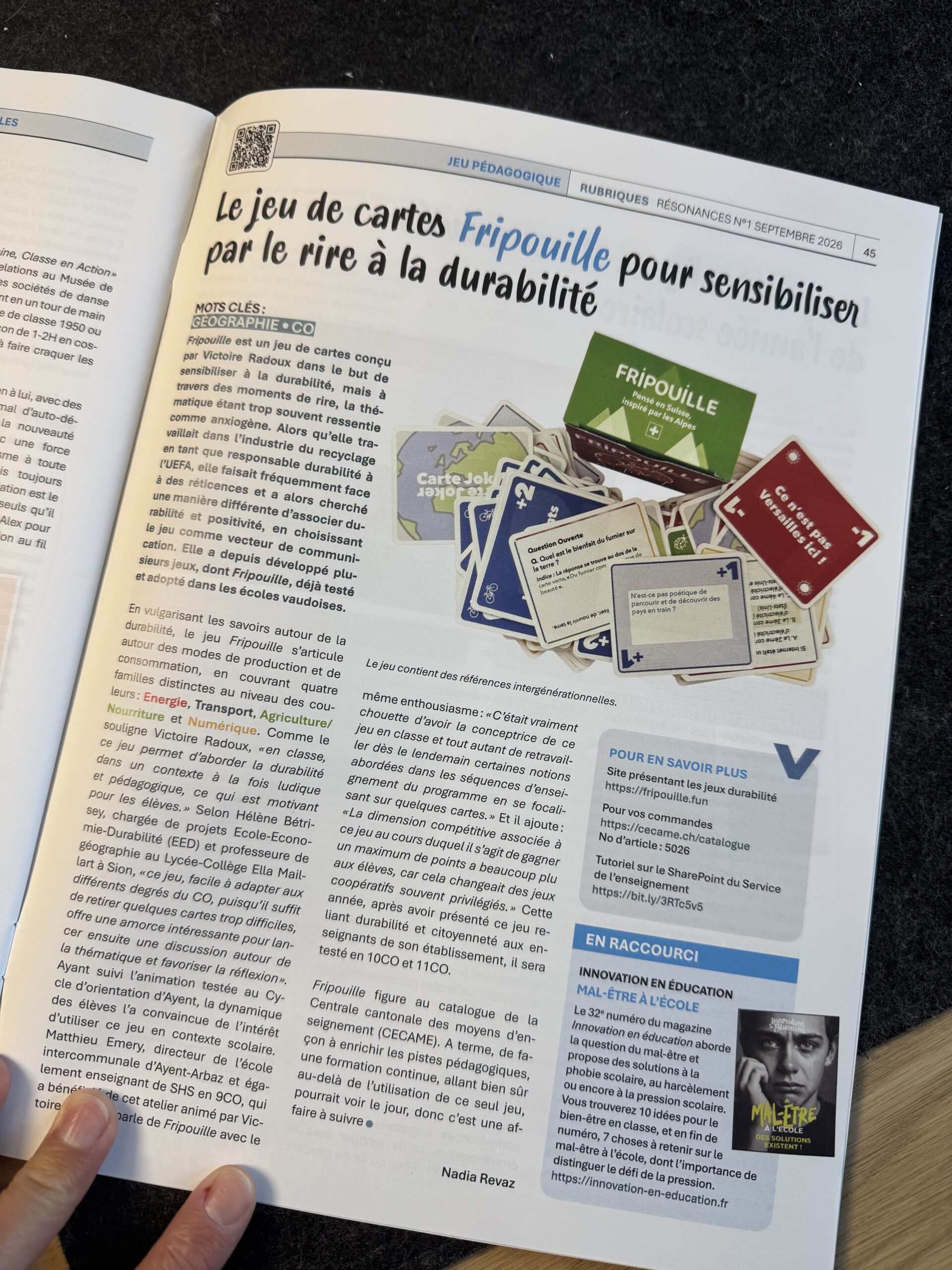 We create climate education games. We also propose a bespoke game creation service about the topic of your choice. Nous créons des jeux éducatifs sur la durabilité. Nous proposons aussi un service de création de jeux sur mesure sur thématique à choix.